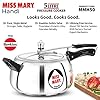 Hawkins 5 Litre Miss Mary Handi Pressure Cooker, Inner Lid Cooker, Silver (MMH50) (Aluminium)